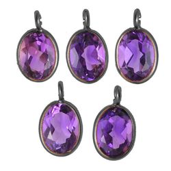 Colgante Plata Mujer CHM0009RUAM Piedra Mineral Amatista (1) Unidad