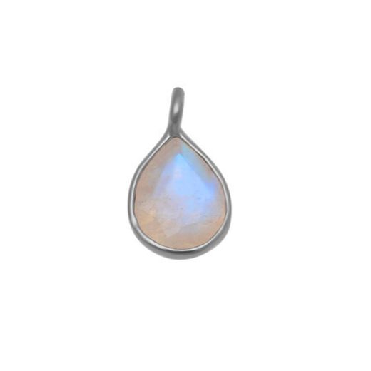 Colgante Plata Mujer CHM0013PLPL Piedras Minerales Piedra Luna