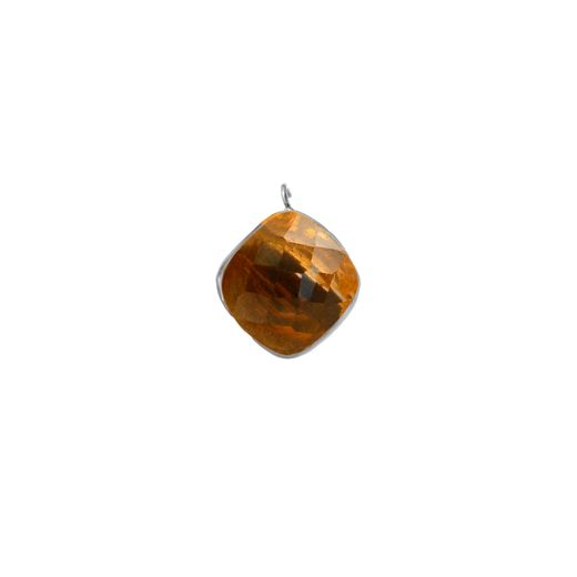 Colgante Plata Mujer CHM0023PLCH Piedra Mineral Cuarzo Ahumado