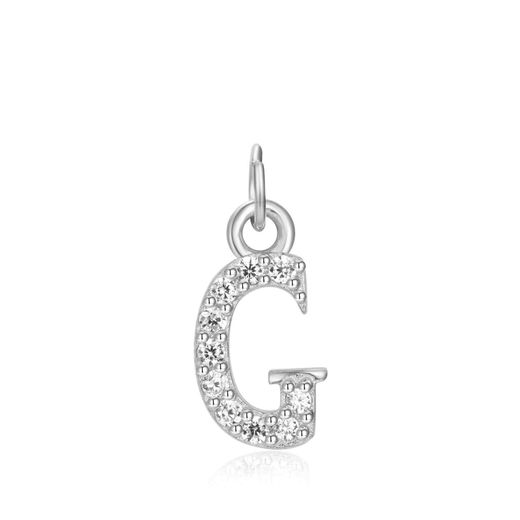 Colgante Plata Mujer CHZ0035RHCZG Letra G Circonitas
