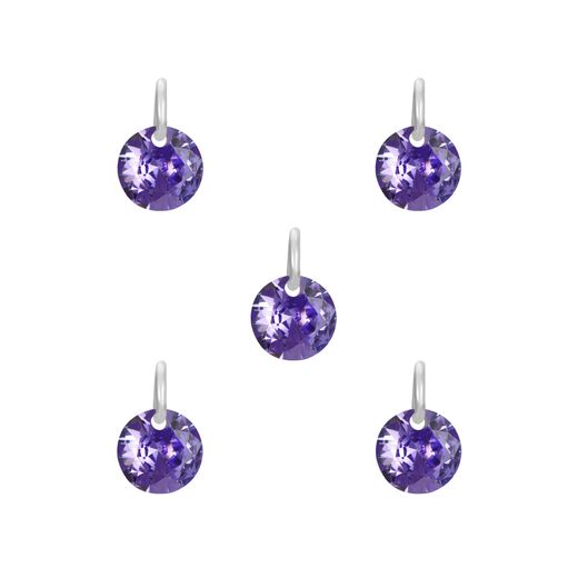 Colgante Plata Mujer CHZ0065RHAM Circonita Morada (1) Unidad