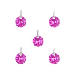 Colgante Plata Mujer CHZ0065RHHP Circonita Rosada (1) Unidad