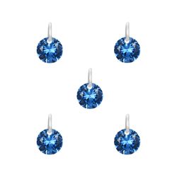 Colgante Plata Mujer CHZ0065RHZA Circonita Azul (1) Unidad