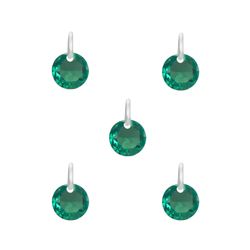 Colgante Plata Mujer CHZ0065RHZV Circonita Verde  (1) Unidad
