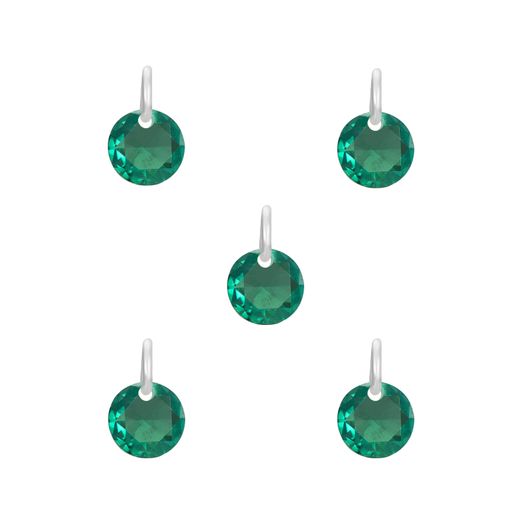 Colgante Plata Mujer CHZ0065RHZV Circonita Verde (1) Unidad