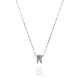 Colgante Plata Mujer CO00039RRH Letra R En Brillo