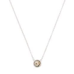 Colgante Plata Mujer COM0025RHLA Piedra Mineral Labradorita