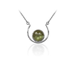 Colgante Plata Mujer COM0037RHLA Piedras Minerales Labradorita