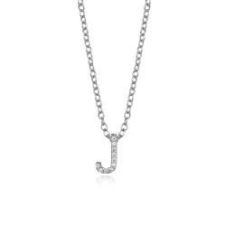 Colgante Plata Mujer COZ0172RHJ Letra J C. Circonitas