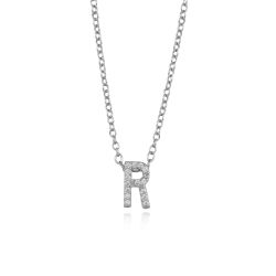 Colgante Plata Mujer COZ0172RHR Letra R C. Circonitas