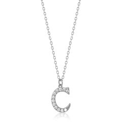 Colgante Plata Mujer 10mm COZ0283RHCZC Letra C Circonitas