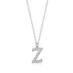 Colgante Plata Mujer 10mm COZ0283RHCZZ Letra Z Circonitas