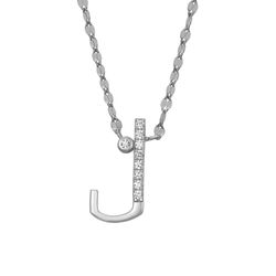 Colgante Plata Mujer COZ0345RHJ Letra J C. Circonitas