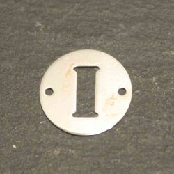 Colgante Entrepieza Plata Mujer MO00078RHI Letra I 12mm