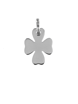 Colgante Plata Mujer PCOL12/G Trébol En Brillo