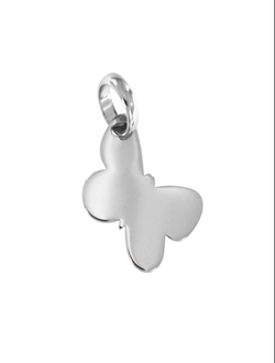 Colgante Plata Mujer PCOL20/P Mariposa En Brillo Pequeña