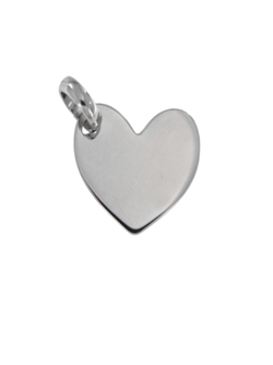 Colgante Plata Mujer PCOL25/P Corazón En Brillo Pequeño