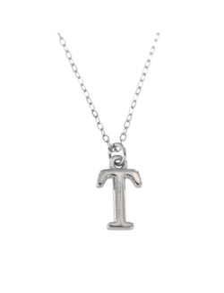 Colgante Plata Mujer PCOL2/T Letra T Lisa