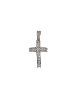 Colgante Plata Mujer PCRZ21 Cruz Circonitas