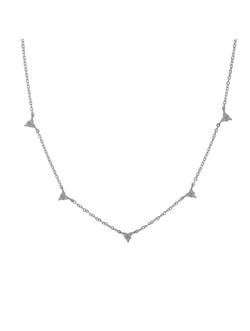 Colgante Plata Mujer PGAR823 Corazones Circonitas