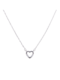 Colgante Plata Mujer PGAR835 Corazón Circonitas