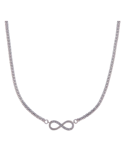 Colgante Plata Mujer PGAR881 Infinito Circonitas