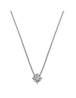 Colgante Plata Mujer PPRC2 Punto D. Luz Circonita Mediano