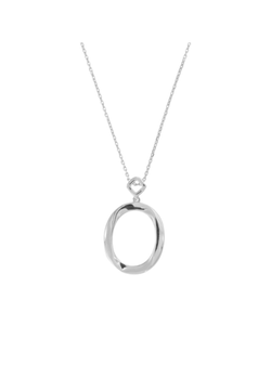 Colgante Plata Mujer PSET212/3 Óvalo En Brillo