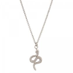 Colgante Plata Sovrani 40+5cm AVP003 Serpiente