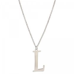 Penjoll Plata Sovrani 40+5cm AVP088L Lletra L