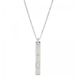 Colgante Plata Sovrani AVP055 Chapa Corazón