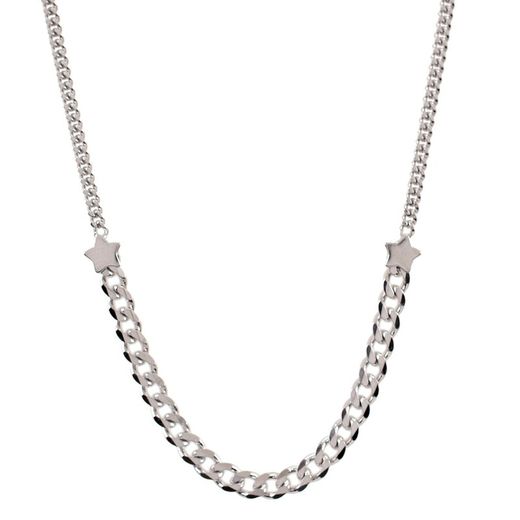 Sovrani AVP221 Silver Pendant with Star Chain