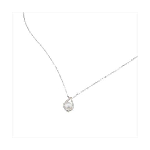 Colgante Plata Sovrani J10985 Perla C. Circonitas 46cm