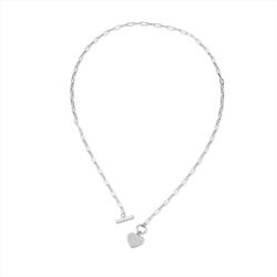 Colgante Plata Sovrani J11647 Corazón C. Circonitas 40+5cm