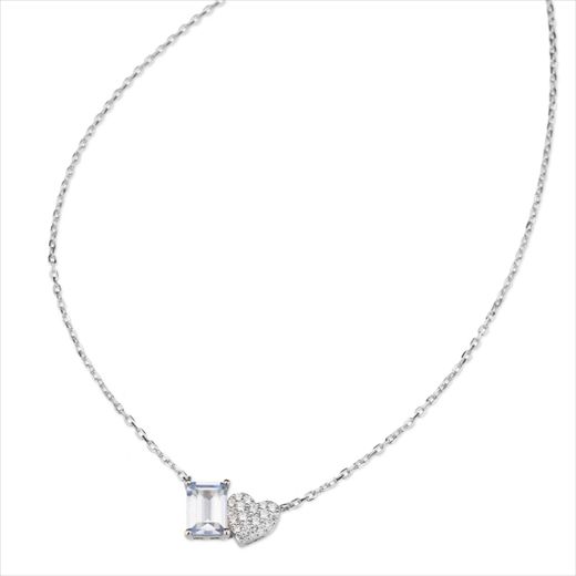 Colgante Plata Sovrani J12793 Corazón C. Circonitas 40+5cm