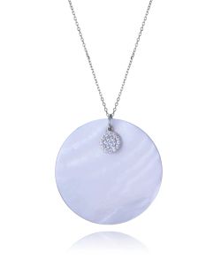 Colgante Plata Viceroy 13241C000-90 Madre Perla Redonda