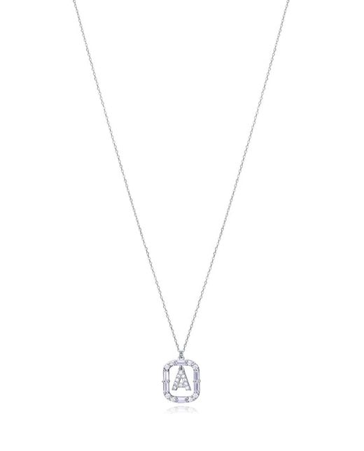 Colgante Plata Viceroy Mujer 13181C000-30A Letra A Con Circonitas
