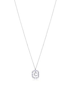 Colgante Plata Viceroy Mujer 13181C000-30C Letra C Con Circonitas