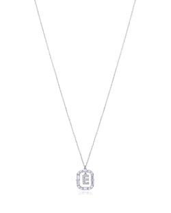 Colgante Plata Viceroy Mujer 13181C000-30E Letra E Con Circonitas