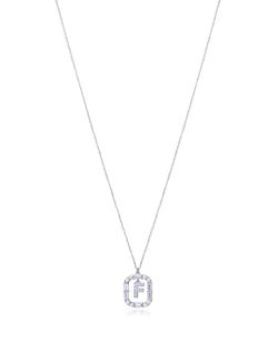 Colgante Plata Viceroy Mujer 13181C000-30F Letra F Con Circonitas