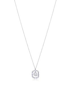 Colgante Plata Viceroy Mujer 13181C000-30G Letra G Con Circonitas