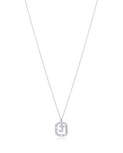 Colgante Plata Viceroy Mujer 13181C000-30J Letra J Con Circonitas