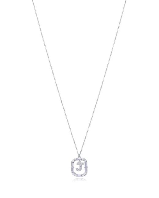 Colgante Plata Viceroy Mujer 13181C000-30J Letra J Con Circonitas