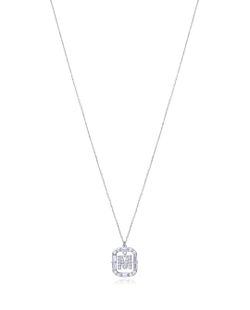 Colgante Plata Viceroy Mujer 13181C000-30M Letra M Con Circonitas