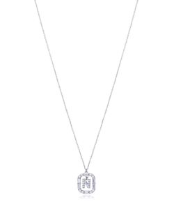 Colgante Plata Viceroy Mujer 13181C000-30N Letra N Con Circonitas