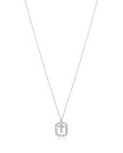 Colgante Plata Viceroy Mujer 13181C000-30T Letra T Con Circonitas