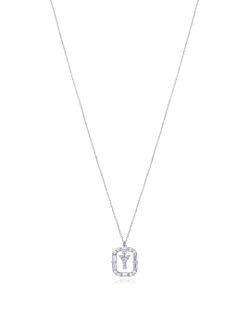 Colgante Plata Viceroy Mujer 13181C000-30Y Letra Y Con Circonitas