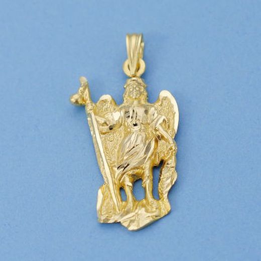 Saint Raphael hänge 18k guldsilhuett 29x17mm 24000185