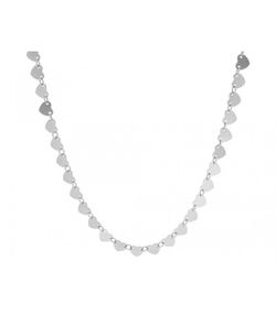 Colgante Acero 40+5cm Liska Mujer CH036CL Cadena Corazón