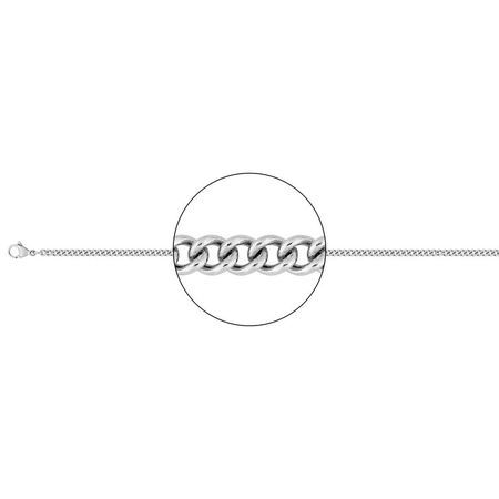 Argyor-MRM (AC)431051C Fantasy Links Steel Necklace